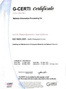 Ali Mohammadioun - ISO 9001