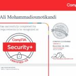 Ali Mohammadioun - CompTIA - Security+